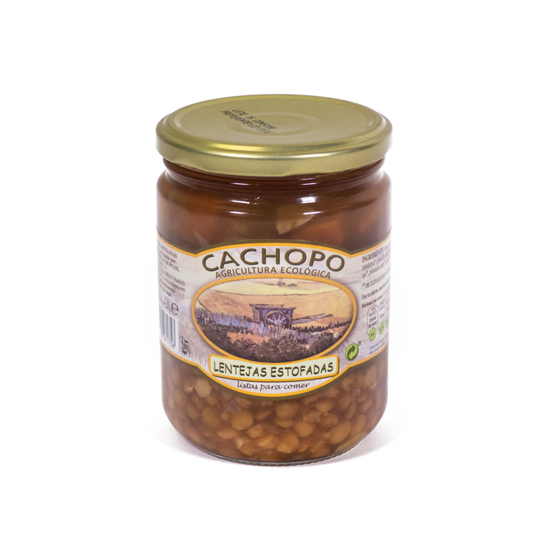Lentejas estofadas 445 gr. Cachopo