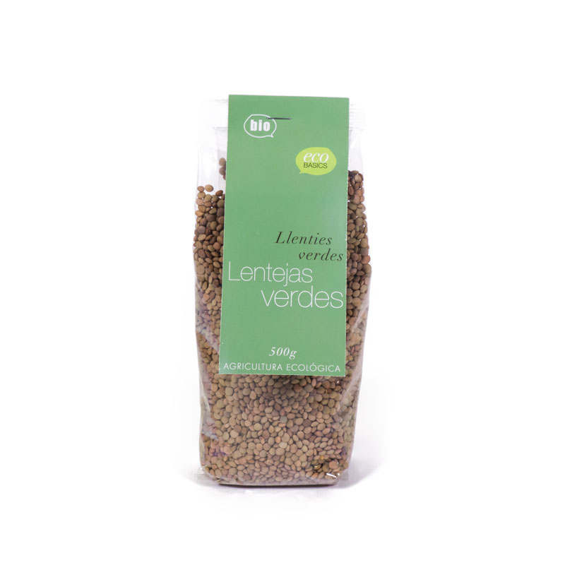 Lentejas verdes 500 gr Eco Basic