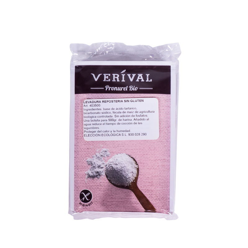 Levadura reposteria en polvo 4x17gr Verival