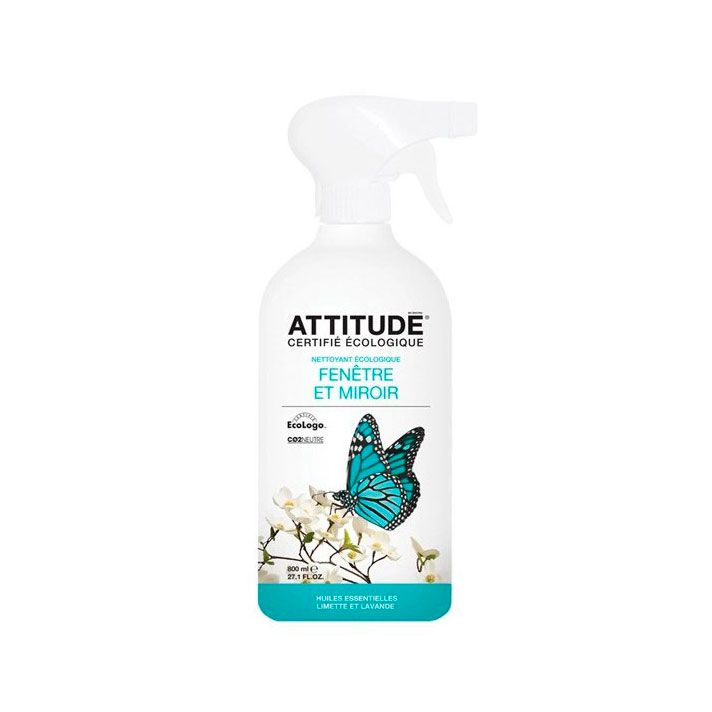 Limpiacristales lima y lavanda 800 ml. Attitude