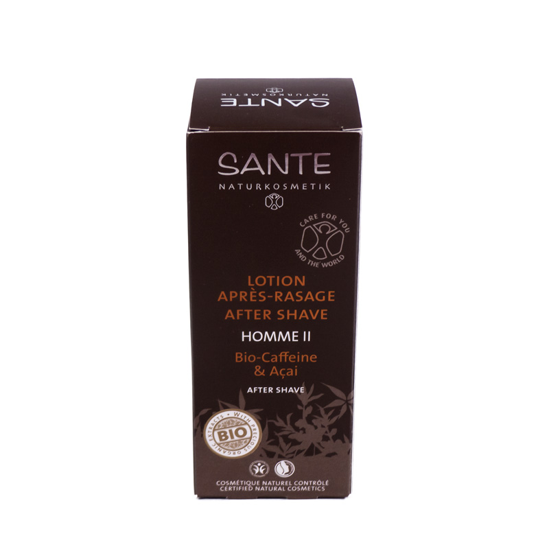 Locion aftershave cafeina & açai 100 ml. Sante