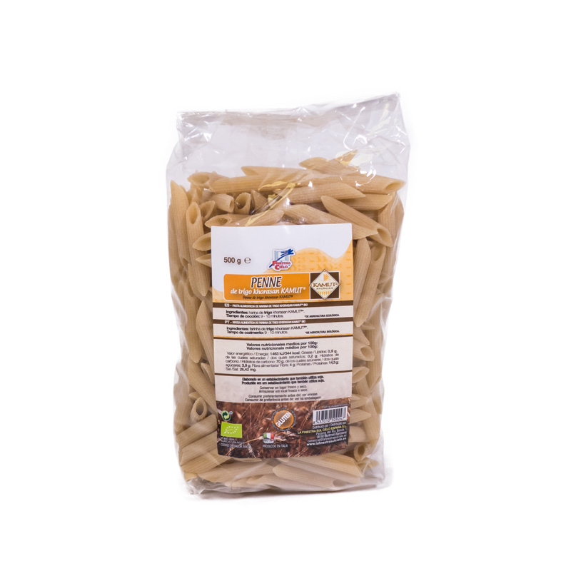 Macarrones kamut blanco 500gr Finestra