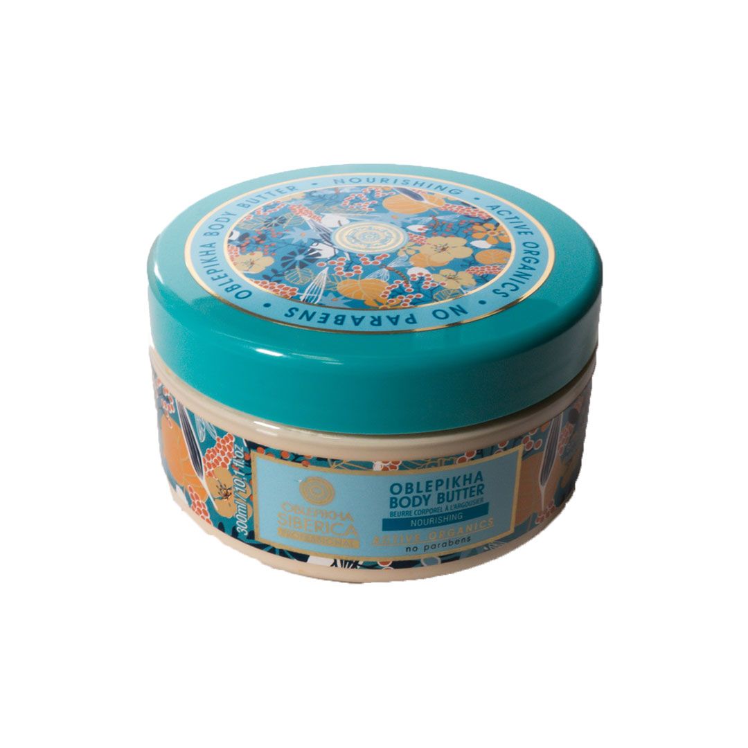 Manteca corporal 300 ml. Oblepikha