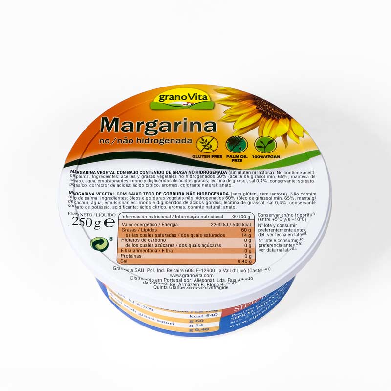 Margarina 250 gr. Granovita