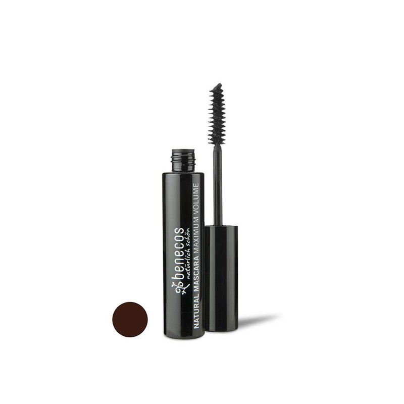 Mascara pestañas volumen marron Benecos