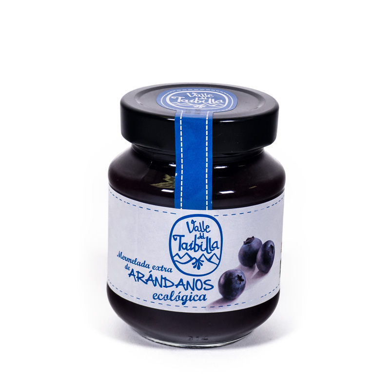 Mermelada de arandanos 330 gr. Valle del Taibilla