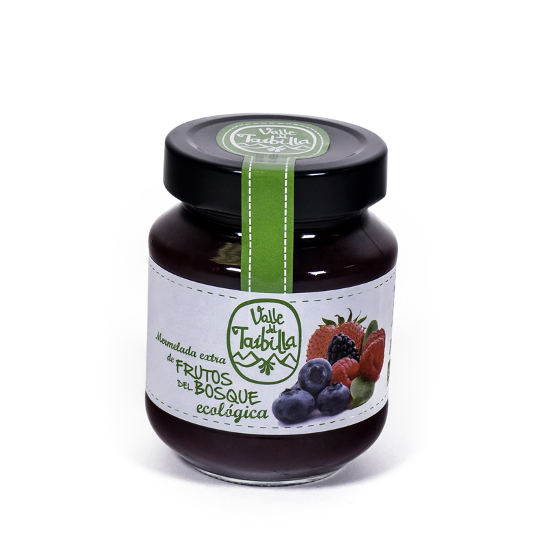 Mermelada de frutos del bosque 330 gr Valle del Taibilla