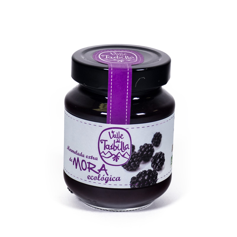 Mermelada de mora 330 gr. Valle del Taibilla