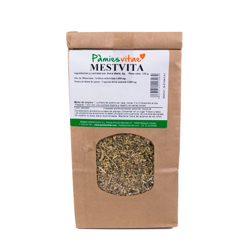 Mestvita (menstruacion) granel 120 gr Pàmies