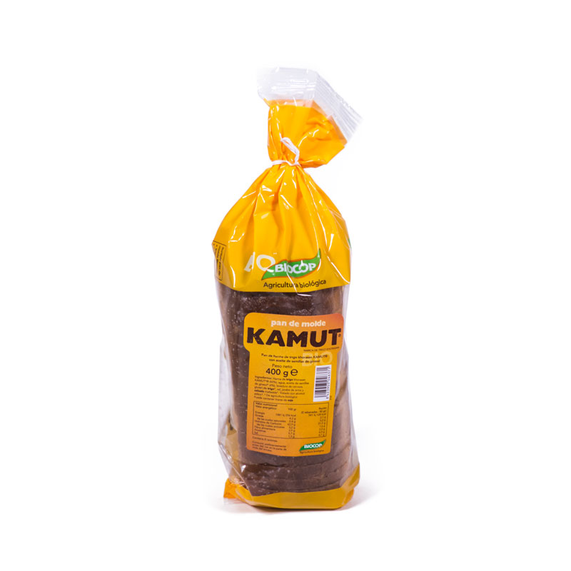 Pan molde blanco kamut 400 gr Biocop