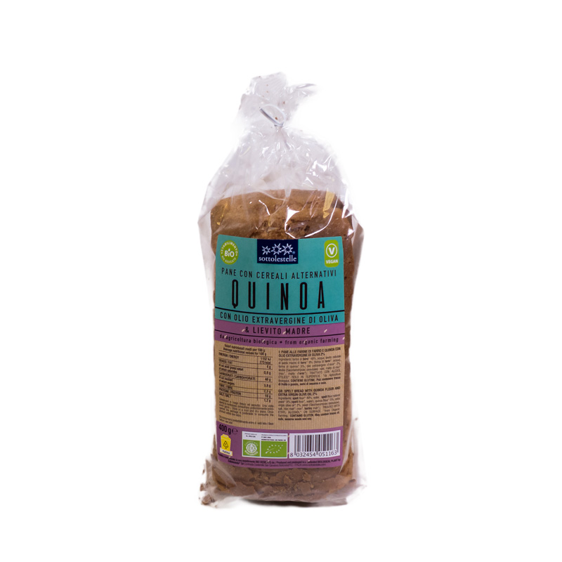 Pan molde con quinoa 400 gr. Sottolestelle