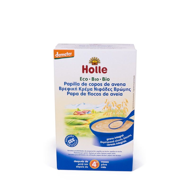 Papilla de avena 4 meses 250 gr Holle