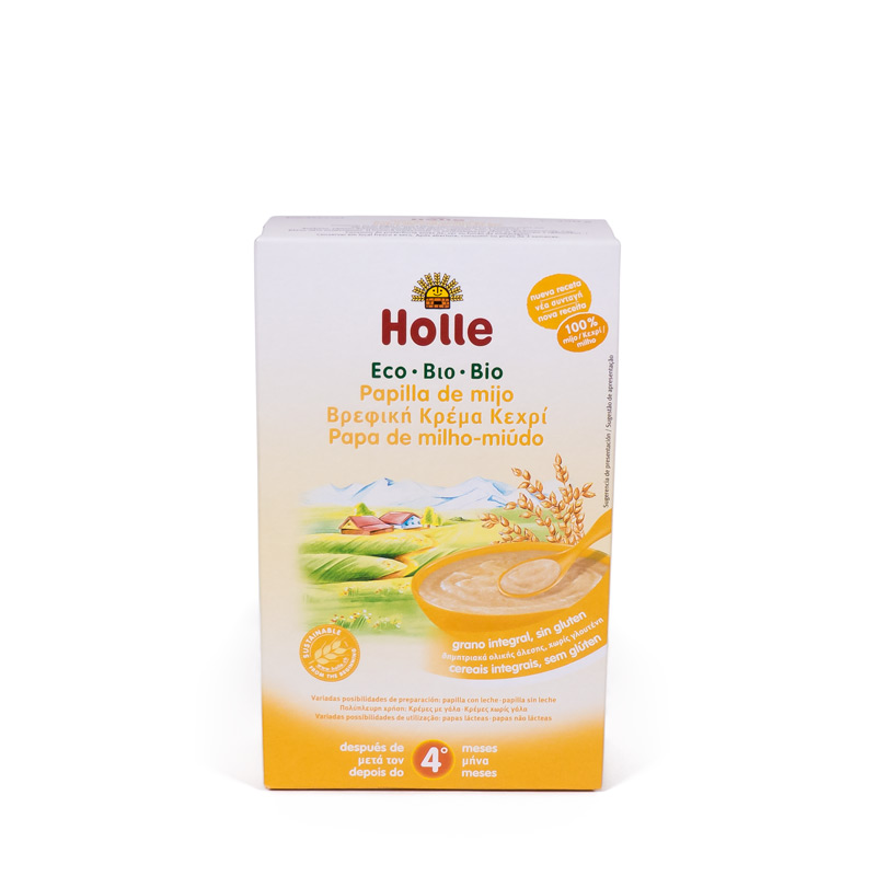 Papilla de mijo 4 meses 250 gr Holle
