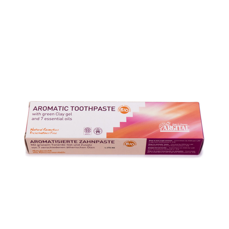 Pasta dental aromatico 75 ml. Argital