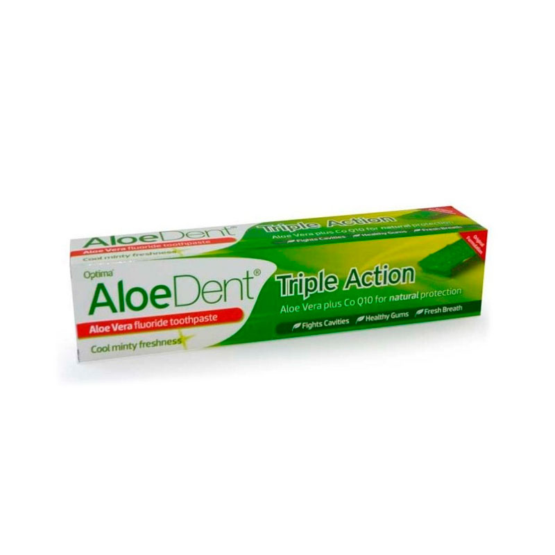 Pasta dental triple accion100 ml. AloeDent
