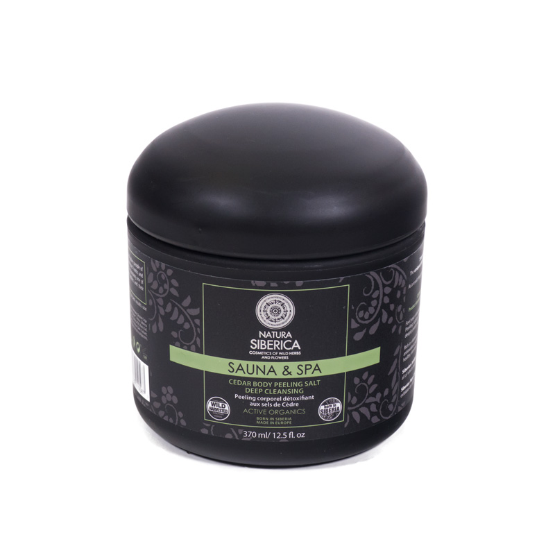 Peeling con cedro corporal 370 ml. Natura