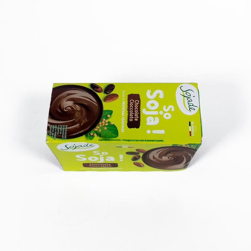 Postre de soja y chocolate 2x100 gr Sojade