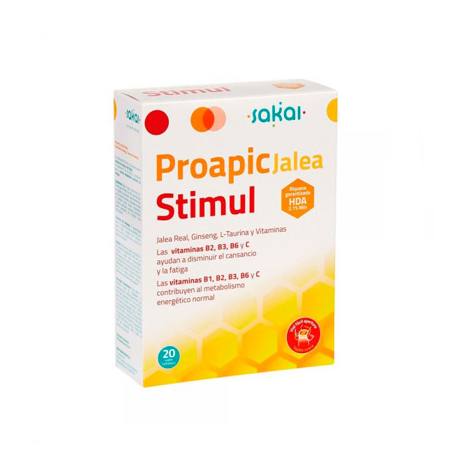 Proapic jalea Stimul 20 viales Sakai