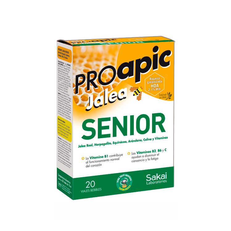 Proapic jalea Senior 20 viales Sakai