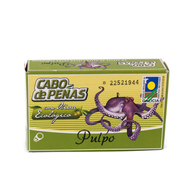 Pulpo en aceite de oliva 120 ml Cabo de Peñas
