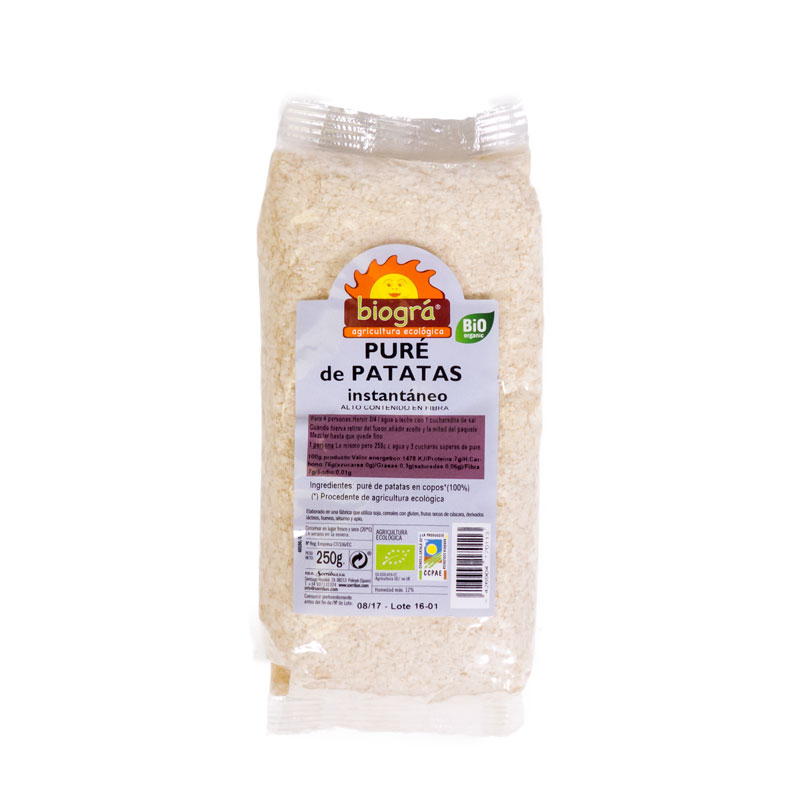 Pure de patatas 250 gr. Biográ
