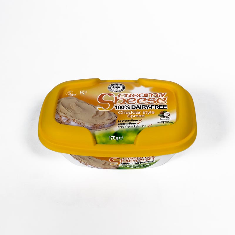 Queso vegano cheddar untar 170 gr. Sheese