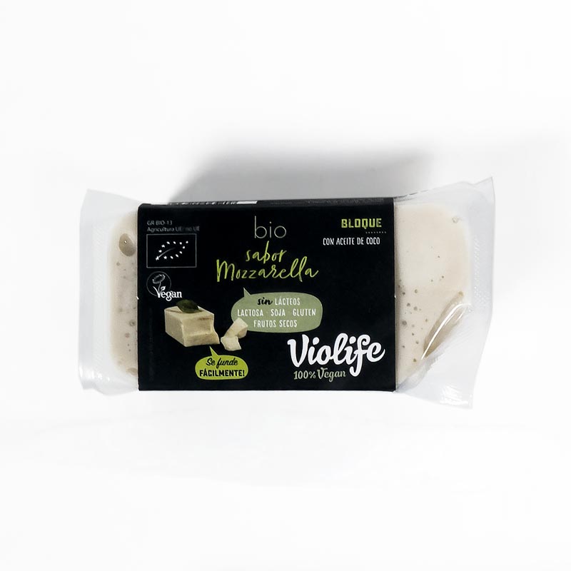 Queso vegano mozzarella 200 gr. Violife