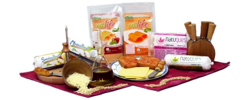 Quesos veganos