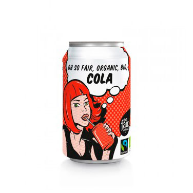 Refresco Cola 330 ml. Intermón Oxfam