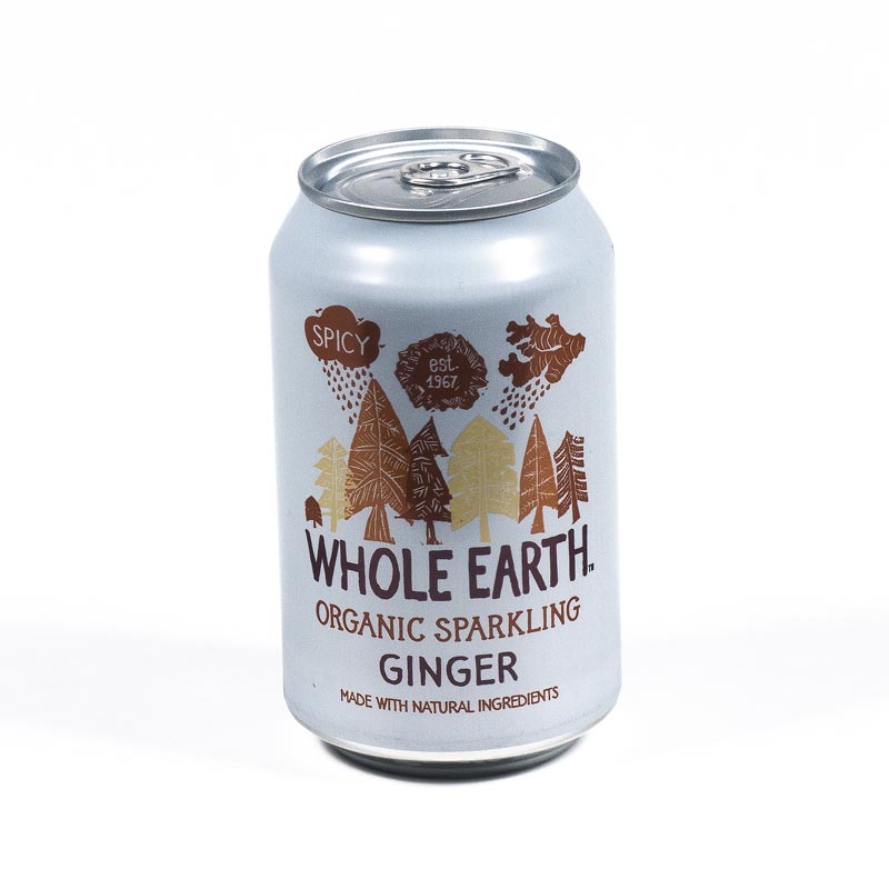 Refresco jengibre sin azucar 330 ml. Whole