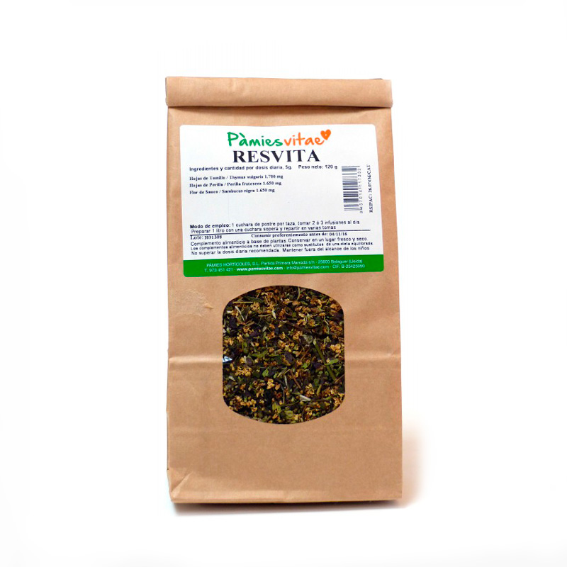 Resvita (resfriado) granel 120 gr Pàmies