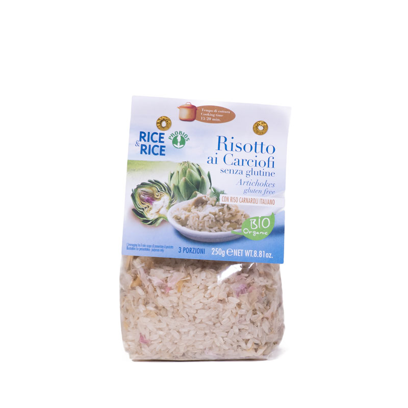 Risotto con alcachofas 250 gr. Rice&Rice