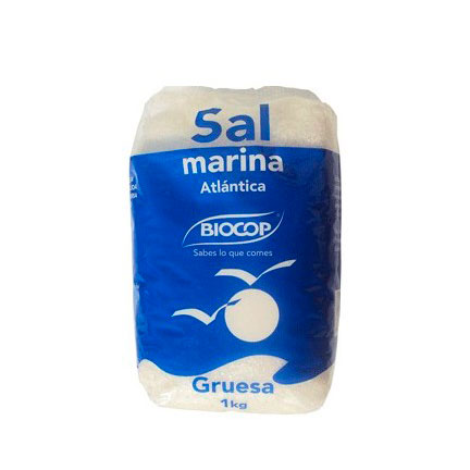 Sal marina gruesa 1 kg. Biocop