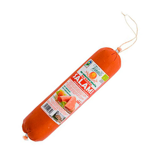 Salami vegetal granel 500 gr. Vegetalia