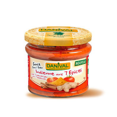 Salsa India 7 especies 210 gr. Danival