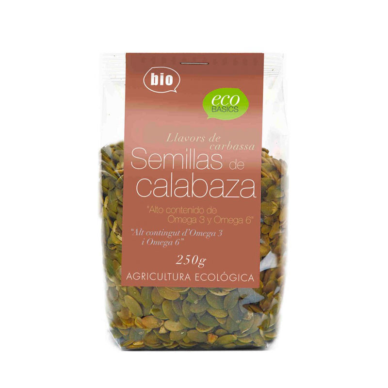 Semillas de calabaza 250 gr Ecobasic