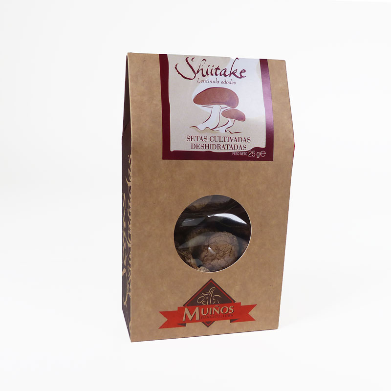 Shiitake deshidratado 25 gr. Muiños