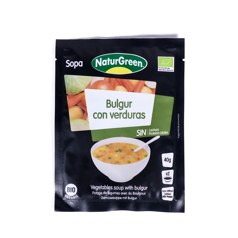 Sopa bulgur y verduras 40gr Naturgeen