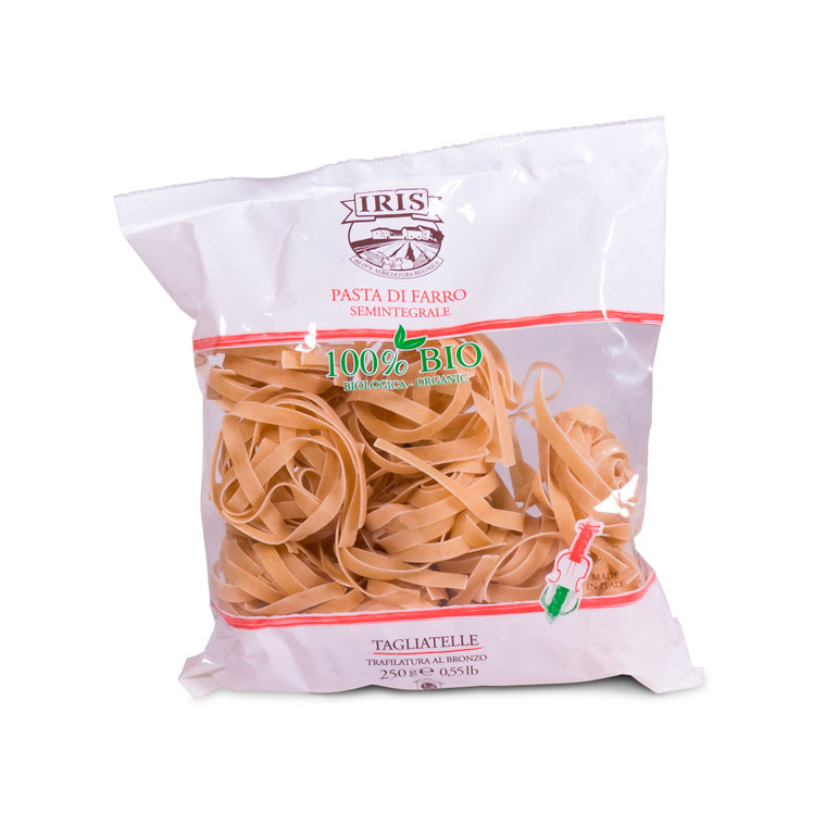 Tagliatelle espelta semi-integral 250 gr. Iris