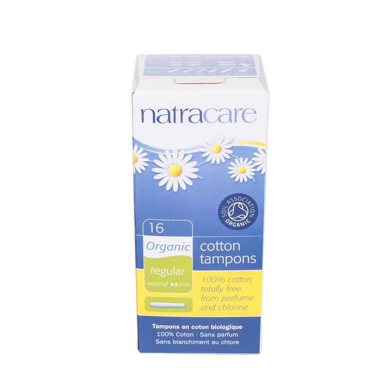 Tampon regular con aplicador 16 u. Natracare