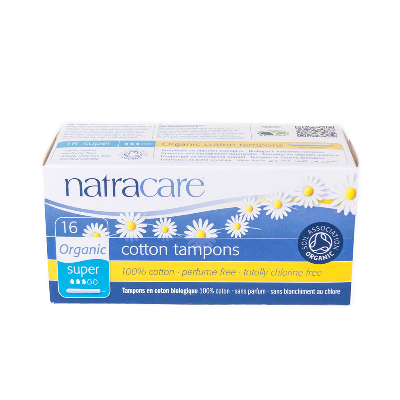 Tampon super con aplicador 16 u. Natracare