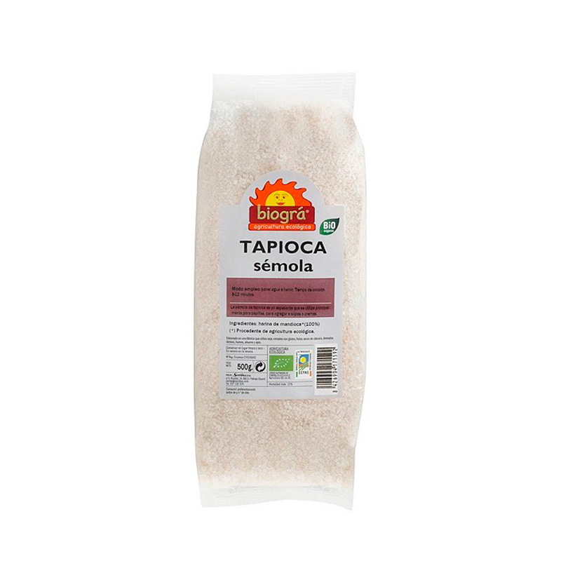 Tapioca semola 500gr Biográ