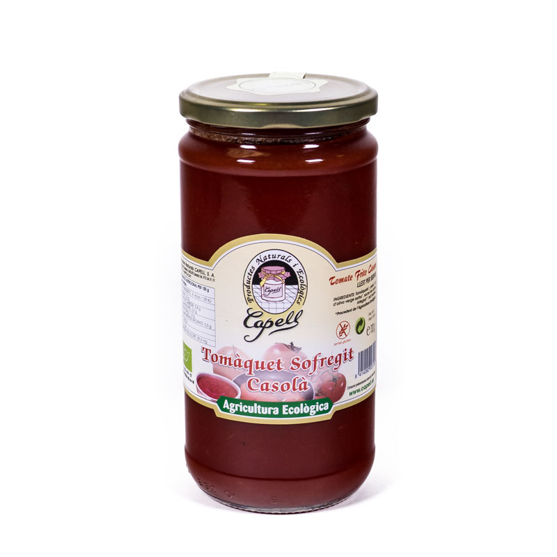 Tomate frito casero 700gr Capell