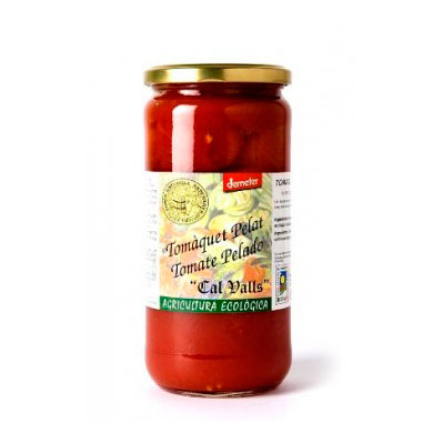 Tomate entero pelado 660 gr Cal Valls
