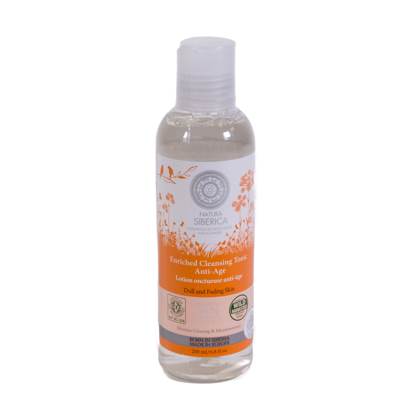 Tónico facial piel cansada 200 ml. Natura Siberica