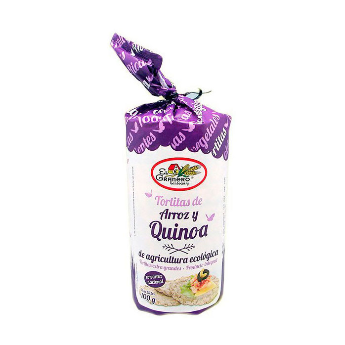 Tortitas arroz y quinoa 100 gr El Granero