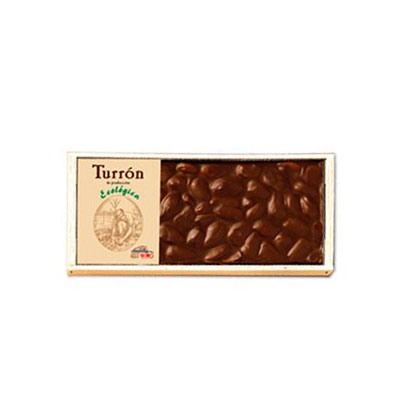Turron chocolate almendras 200 gr. Solé