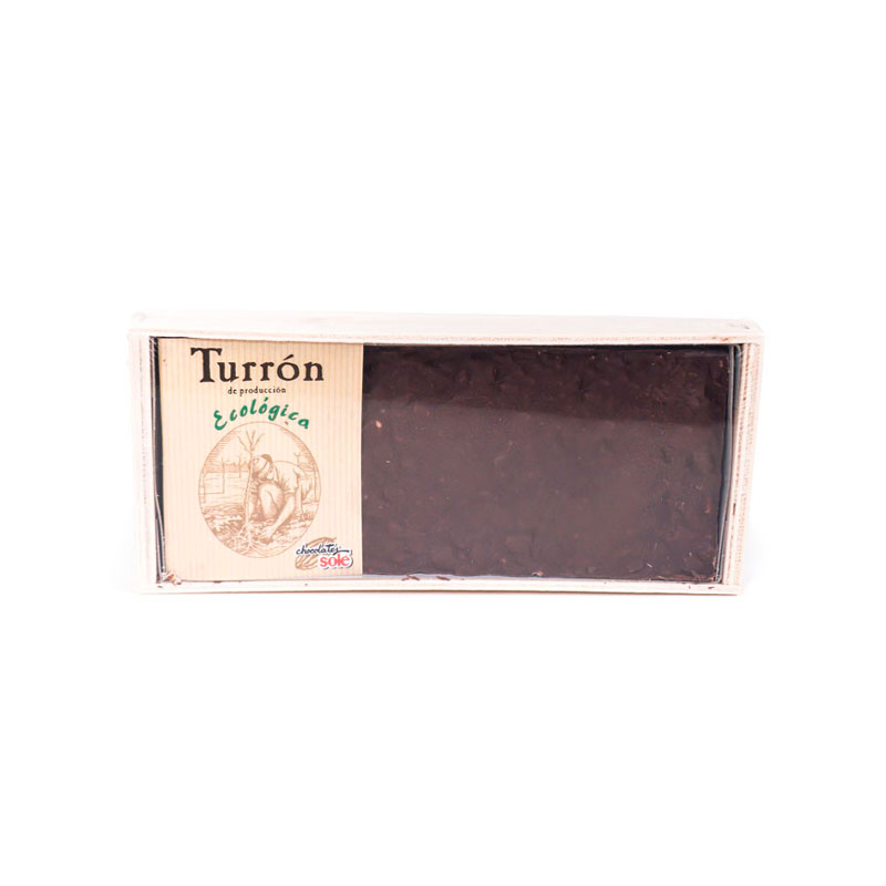 Turron chocolate nueces 200 gr. Solé