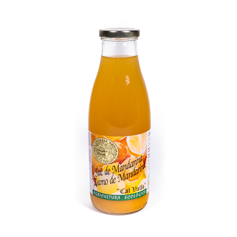 Zumo de mandarina 750 ml. Cal Valls