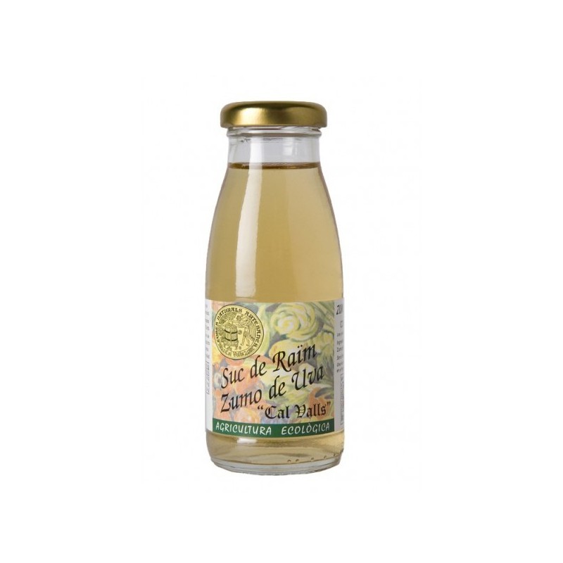 Zumo de uva blanca 200 ml. Cal Valls